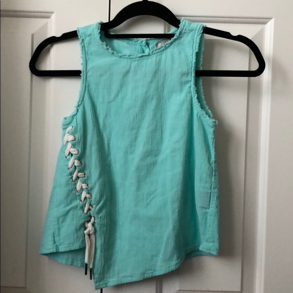 Girls Blue Tank-Top